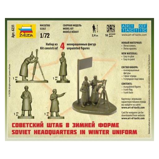 1/72 Cuartel General Soviético Uniforme Invierno [2]