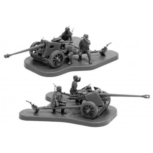 1/72 Cañón Antitanque alemán Pak-40 c/Figuras [1]