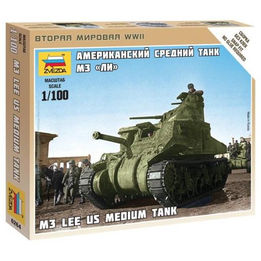 1/100 Tanque US M3 Lee