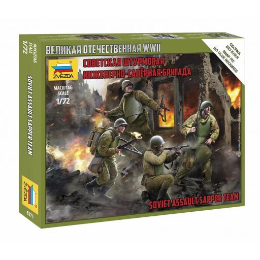1/72 Equipo de Zapadores Soviéticos. 2GM