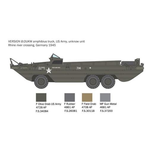 1/35 DUKW 2½ GMC truck amphibious version - D DAY eighty years [5]