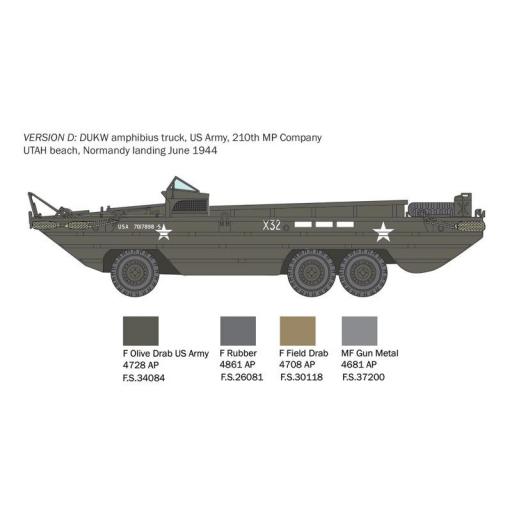 1/35 DUKW 2½ GMC truck amphibious version - D DAY eighty years [3]