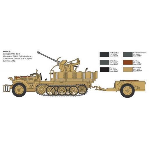 1/35 Sd.Kfz. 10/4 w/Flak 30 and crew [3]