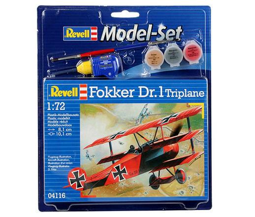 1/72 Fokker Dr.I Triplano (Model Set)