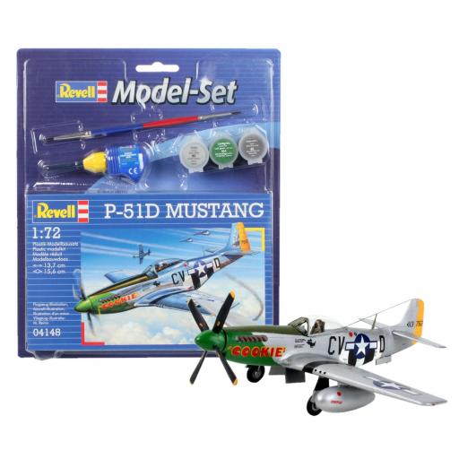 1/72 P-51D Mustang - Model Set