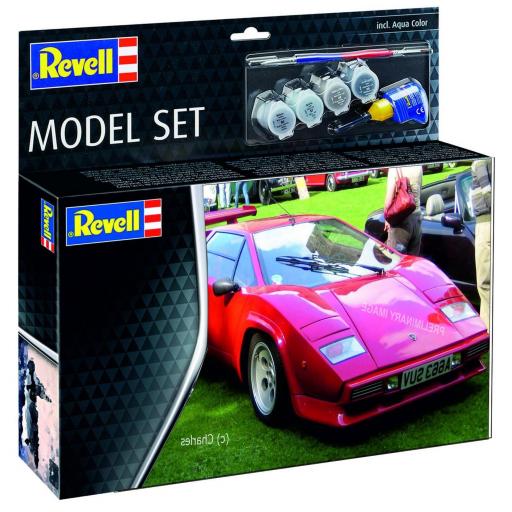 1/24 Lamborghini Countach LP 500 S (Model Set)