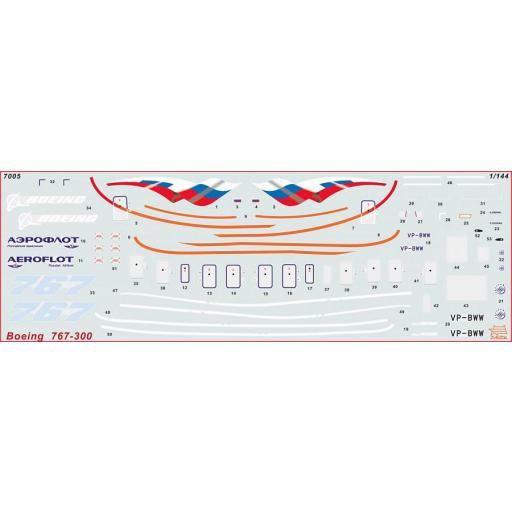 1/144 Boeing 767-800 Aeroflot [2]