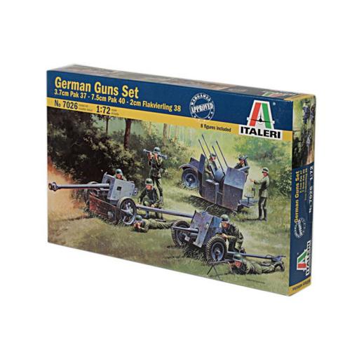 1/72 German Guns Set