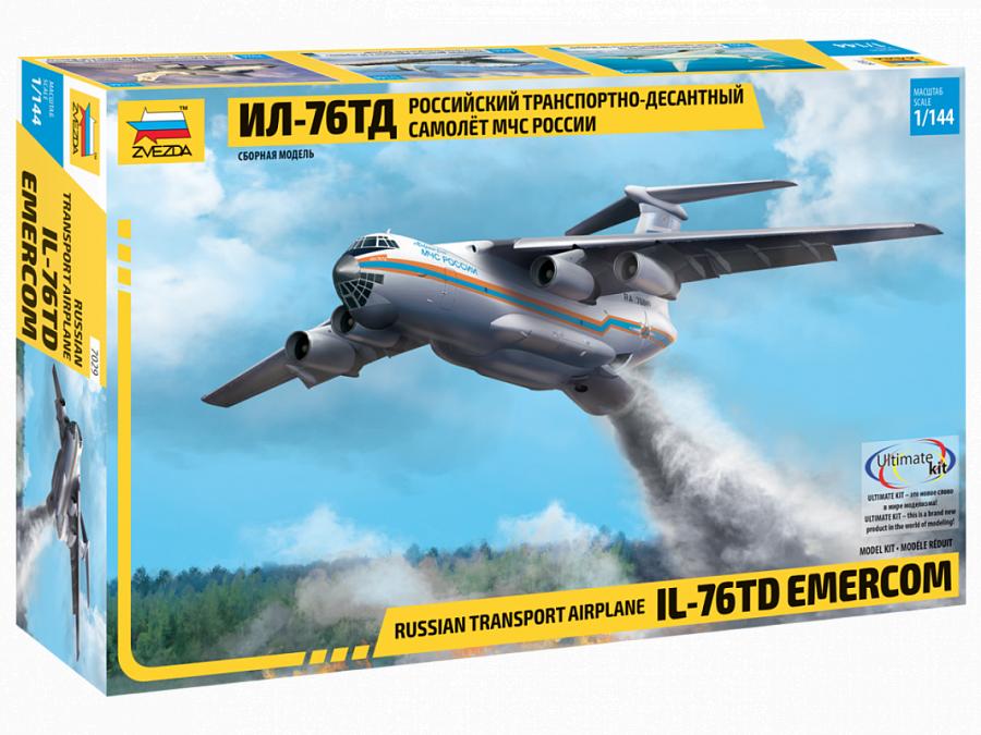 1/144 Russian Transport IL-76TD Emercom