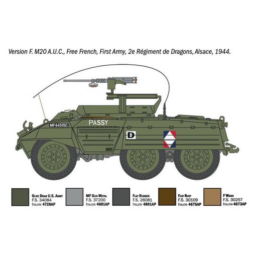 1/72 M8 Greyhound / M20 Armored Utility Car [2]