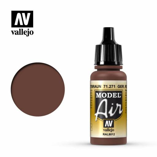 Model Air 71.271 RAL8012 Marrón Rojizo Alemán (Nuevo envase 18 ml.)