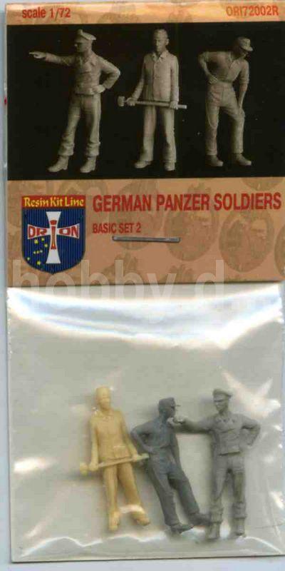 1/72 Soldados Panzer Alemanes 2ªGM Set n.2 (Resina)