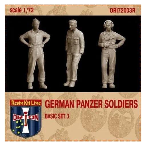 1/72 Tripulantes Panzer Alemanes