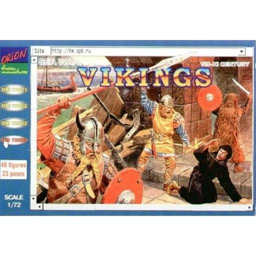 1/72 Vikingos - Siglos VIII - XI