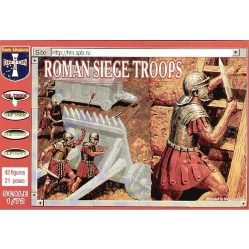 1/72 Tropas de asedio Romanas