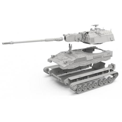 1/72 Autopropulsado Alemán Panzerhaubitze 2000 [3]