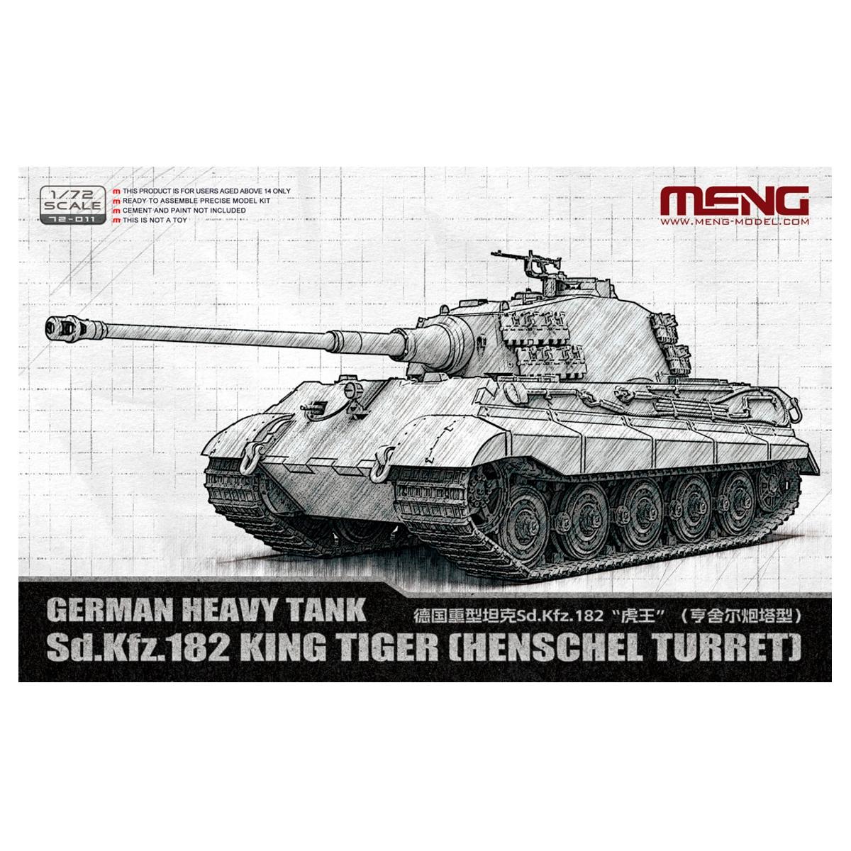 1/72 Sd.Kfz. 182 King Tiger - Henschel Turret