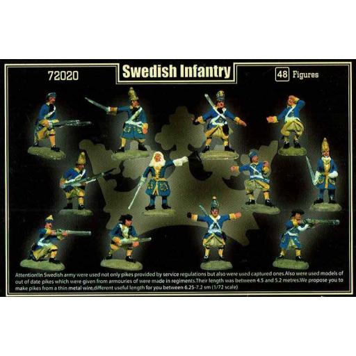 1/72 Infantería Sueca. Guerra del Norte [1]