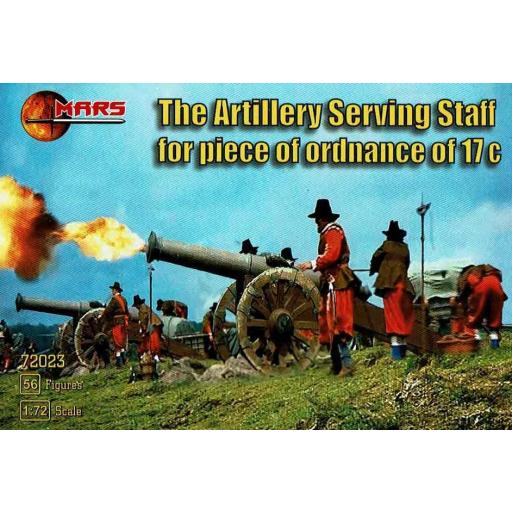 1/72 Personal de Servicio de Artillería para Pieza de Artillería de 17c