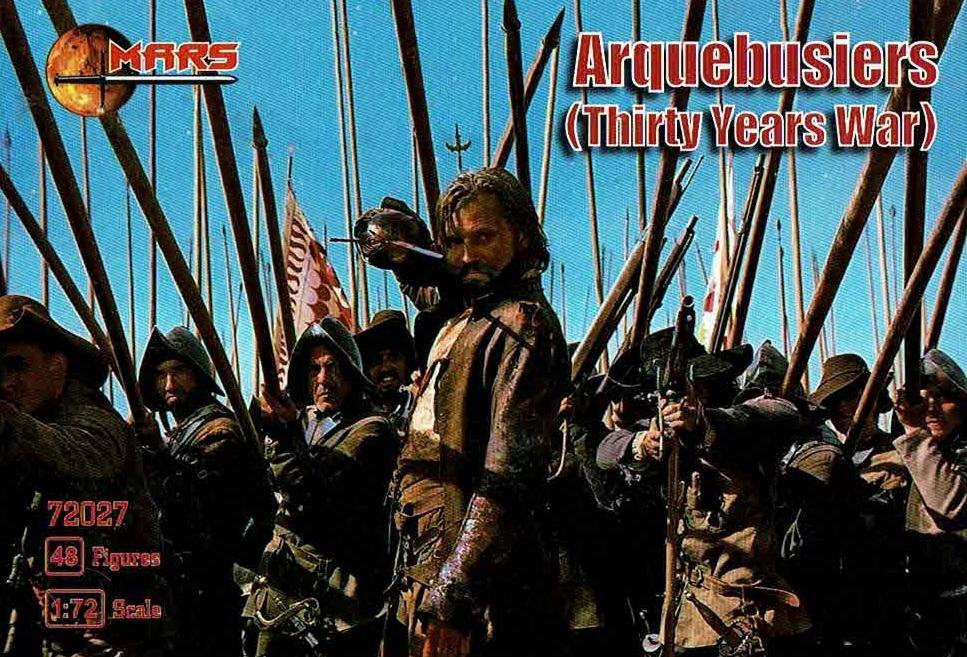 1/72 Arcabuceros. Guerra de los Treinta Años