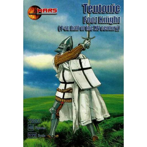 1/72 Caballeros a pie Teutónicos