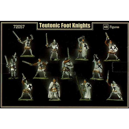 1/72 Caballeros a pie Teutónicos [1]
