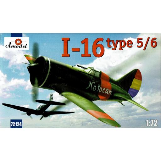 1/72 Polikarpov I-16Type 5/6 Republicano