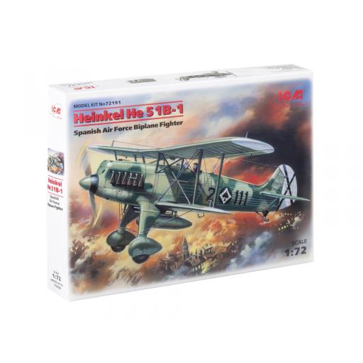 1/72 Heinkel He 51B-1 - Español