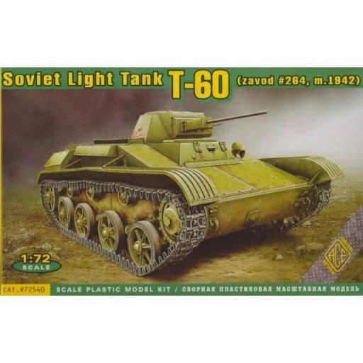 1/72 T-60 Soviet Light Tank Zavod 264 Mod.1942