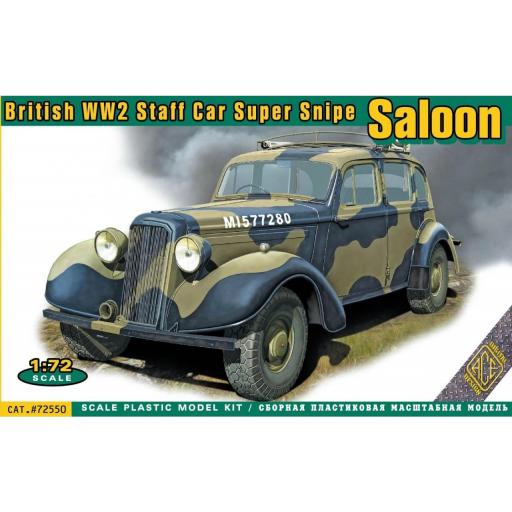 1/72 Super Snipe Saloon - British Staff Car 