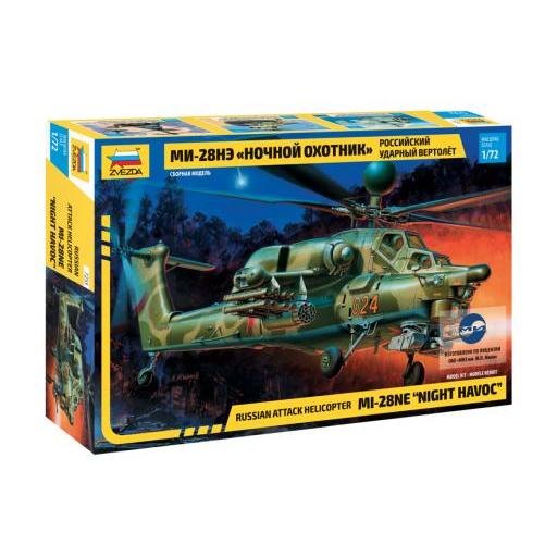 1/72 Helicóptero de Ataque Ruso Mi-28NE "Night Havoc"