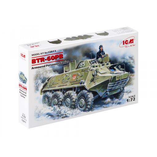 1/72 BTR-60PB, Armoured Personnel Carrier              