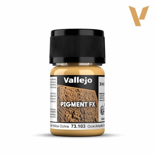 Pigmentos 35 ml. Ocre Amarillo Oscuro 