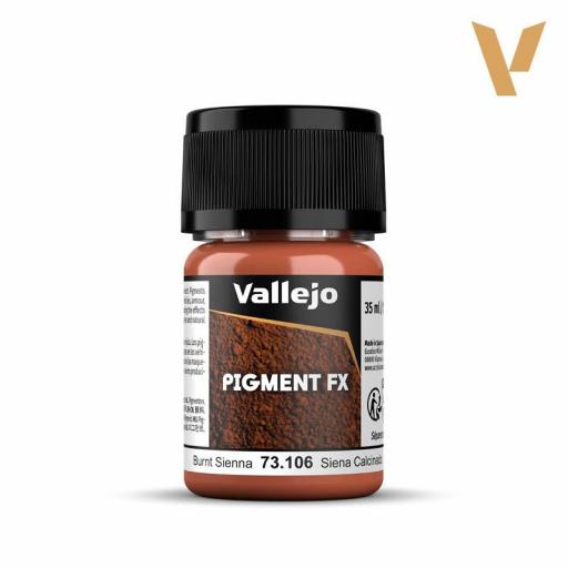 Pigmentos 35 ml. Siena Calcinada