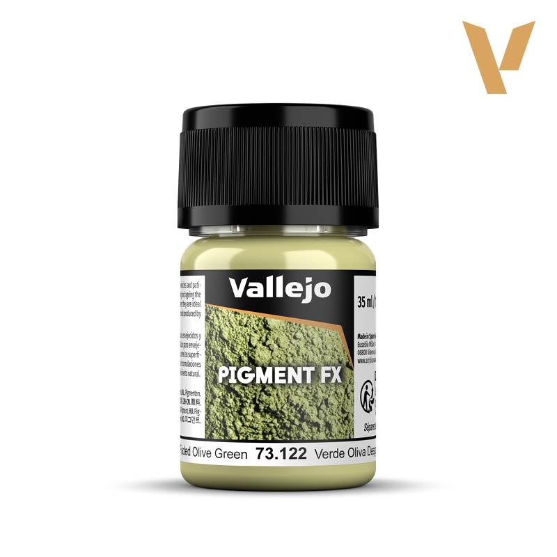 Pigmentos 35 ml. Verde Oliva Desgastado - Faded Olive Green