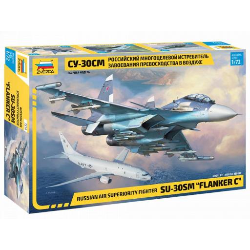 1/72 Russian Air Superiority Fighter Sukhoi SU-30SM Flanker-C