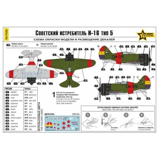1/72 Polikarpov I-16 type 5 [6]