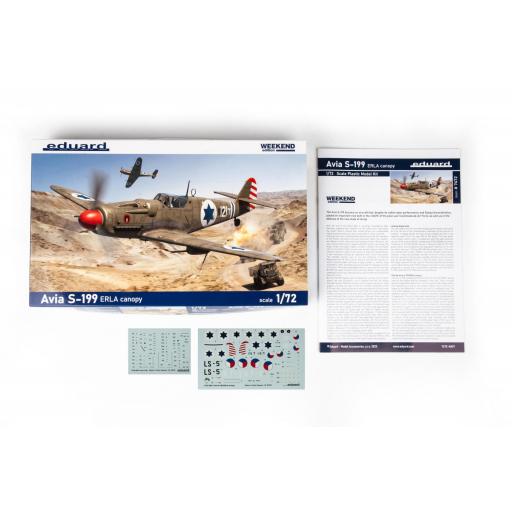 1/72 Avia S-199 ERLA canopy [1]