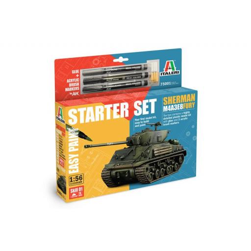 1/56 Sherman M4A3E8 Fury (Starter Set) [0]