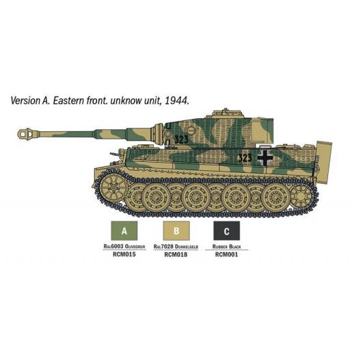 1/56 Panzer VI - Tiger I Ausf. E (Starter Set) [4]