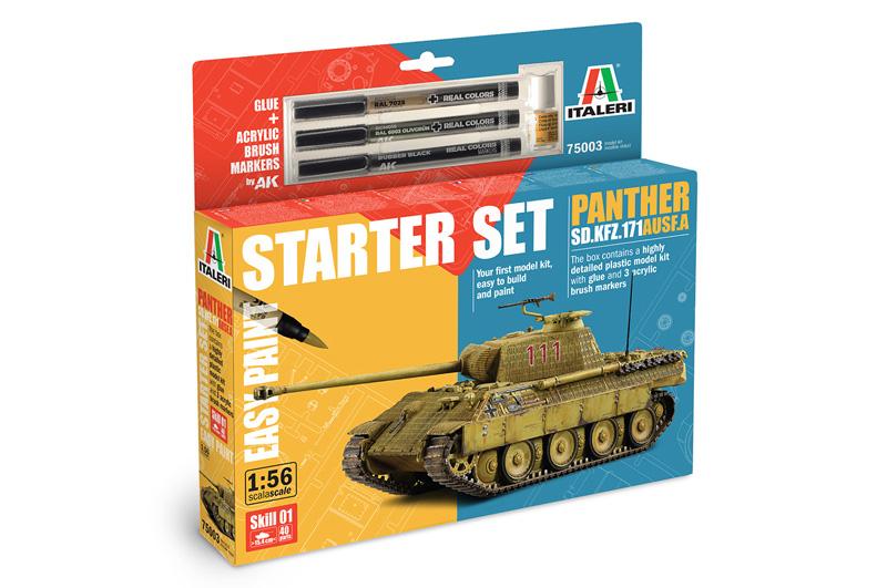 1/56 Panther Sd.Kfz. 171 Ausf. A (Starter Set)
