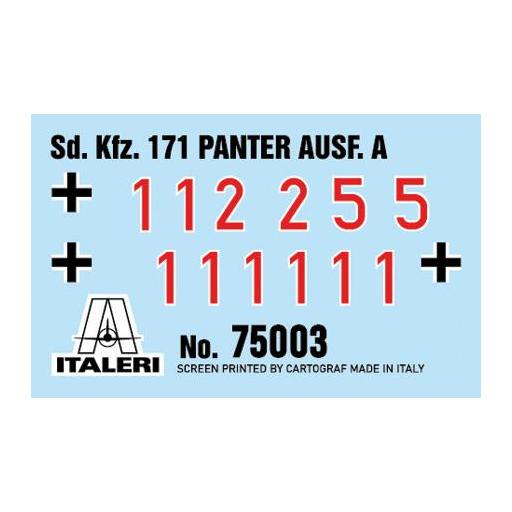 1/56 Panther Sd.Kfz. 171 Ausf. A (Starter Set) [4]