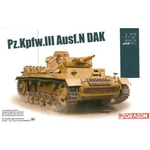 1/72 Panzer III Ausf.N DAK