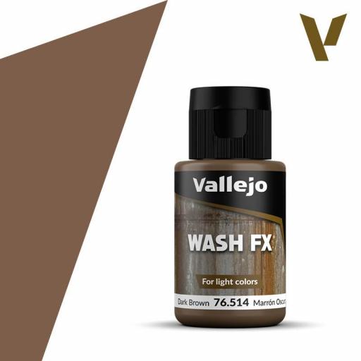 Model WASH  76.514 - 35 ml. Marrón Oscuro