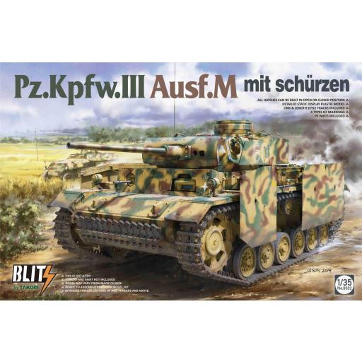 1/35 Panzer III Ausf. M c/schürzen