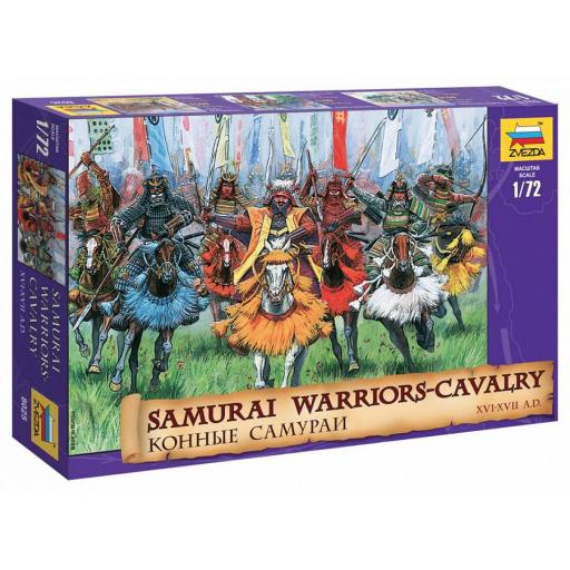 1/72 Caballería Guerreros Samurai (S. XVI - XVII)