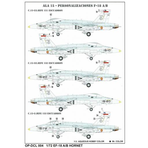 1/72 F/A-18 A Hornet - Calcas Españolas [2]
