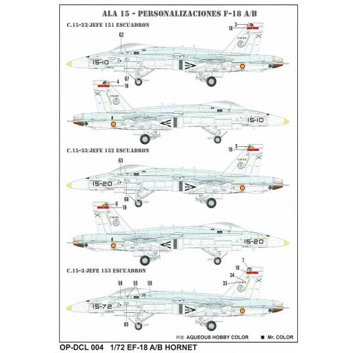Calcas 1/72 EF-18 A/B Hornet Español [2]