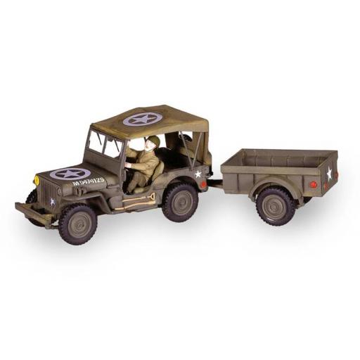 1/35 Jeep 1/4 ton. c/ remolque [2]