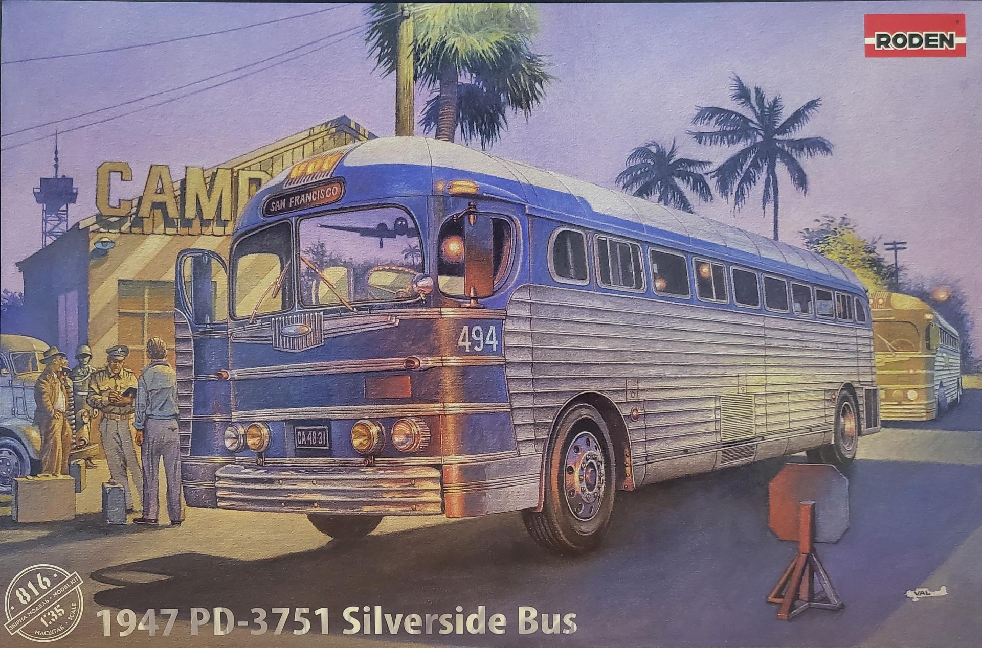 1/35 1947 PD-3751 Silverside Bus